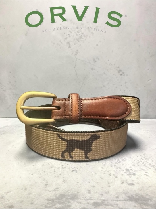 Orvis Other - Orvis Labrador Retriever Needlepoint Belt